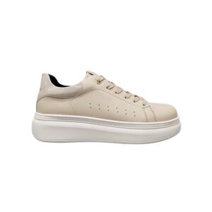 Scarpa Donna Con Lacci Queen Helena Donna Scarpe X33-2 PROMO Beige Pu