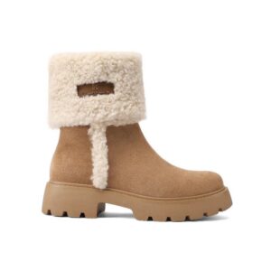 Polacco Donna Pelliccia Queen Helena Donna Polacchi X33-52 Cuoio