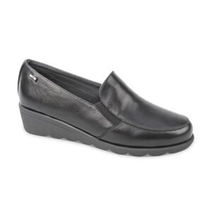 Mocassino Donna Nappa Valleverde Donna Mocassini VS10300E Nero