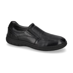Mocassino Uomo Vitello Con Elastico Valleverde Uomo Mocassini 17830 Nero