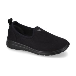 Mocassino Donna Valleverde Donna Pantofole 25360 Nero