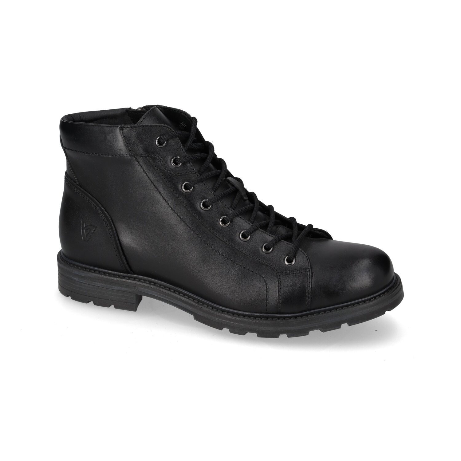 Polacco Uomo Vitello Con Lacci Valleverde Uomo Polacchi 36806 Dark