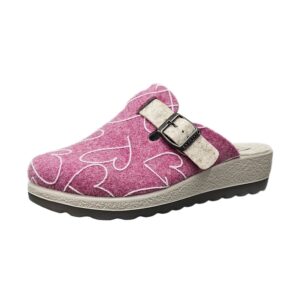 Pantofola Donna Con Fibbia Fly Flot Donna Pantofole 44W68MR Rosa
