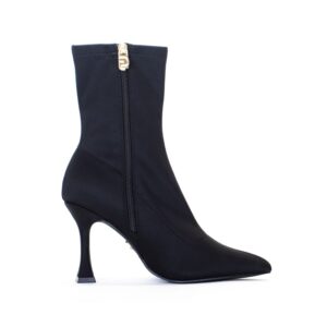 Tronchetto Lycra Donna Con Tacco Gold&gold Donna Tronchetti GD845 Nero
