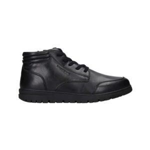 Alfred-Polacco Uomo Pelle Con Lacci Lumberjack Uomo Polacchi 102217682 Black