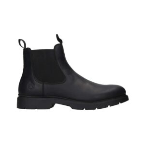 Charlie-Polacco Uomo Pelle Con Elastico Lumberjack Uomo Polacchi 102217639 Black