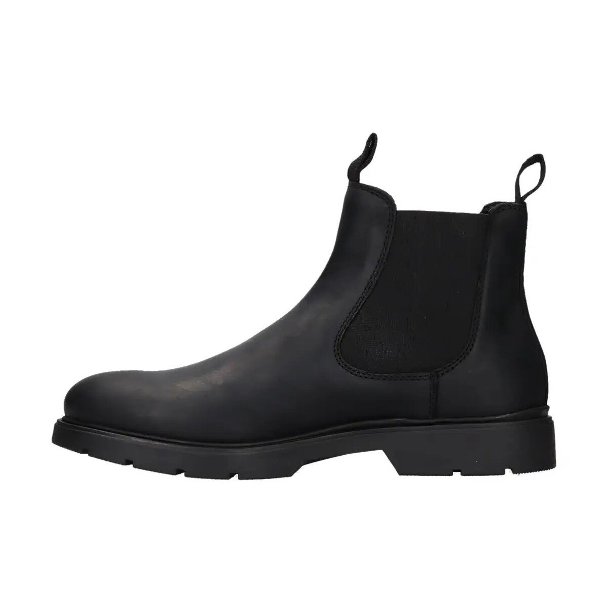 Charlie-Polacco Uomo Pelle Con Elastico Lumberjack Uomo Polacchi 102217639 Black