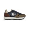 NAVY BLUE/BROWN