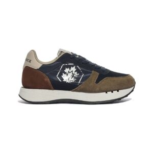 Dust-Scarpa Uomo Con Lacci Lumberjack Uomo Scarpe 102214997 Navy Blue/brown