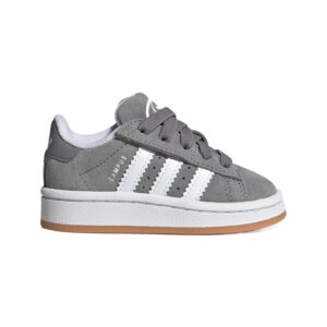 Campus 00s Comfort Closure Elastic Lace Adidas Bambini Scarpe JI4334 Grey/ftwr White