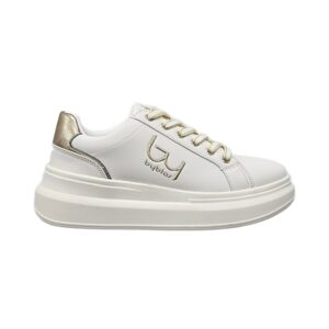 Polis Winter-Scarpa Donna Con Lacci By Byblos Donna Scarpe BYSC9II02MET Bianco/oro