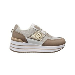 Alkes Winter-Scarpa Donna Con Lacci By Byblos Donna Scarpe BYSC9IJ01 Taupe/off White