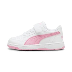 Puma Reb-L Ac+ Ps-Scarpa Unisex C/velcro Puma Bambini Scarpe 398995 Puma White/mauved Out/magenta