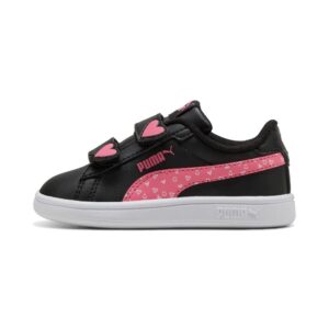 Puma Smash 3.0 Hearty V Inf-Scarpa Bimba Puma Bambini Scarpe 405639 Puma Black/magic Rose