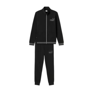 Tuta Bimba Con Zip Lunga Puma Bambini Tute 693862 Puma Black