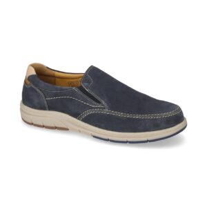 Mocassino Nabuk Uomo Valleverde Uomo Mocassini 17920 Navy