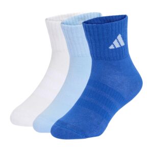 Calze 3 Paia Adidas Bambini Calze/calzettoni KQ9226 Glow Blue/white/team Royal Blu