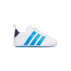 Grand Court Crib Sneakers Infant Adidas Bambini Scarpe KI8218 White/bluette