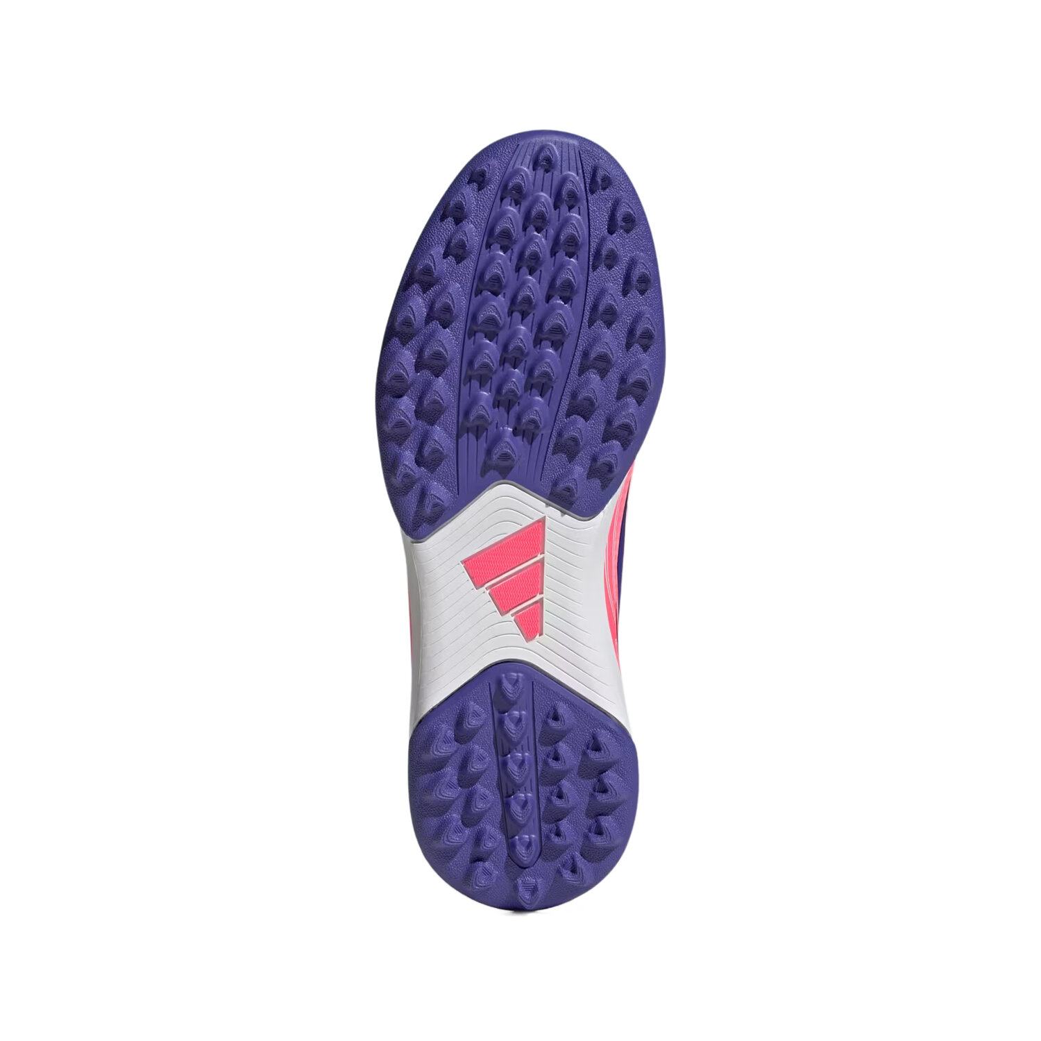F50 Hyperfast Club Tf Scarpa Calcetto Adidas Bambini Calcetto KK1368 White (white/pink/dark Blue)