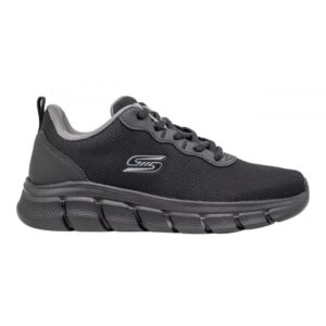 Sneakers Con Lacci Uomo Skechers Uomo Scarpe 118109 Black