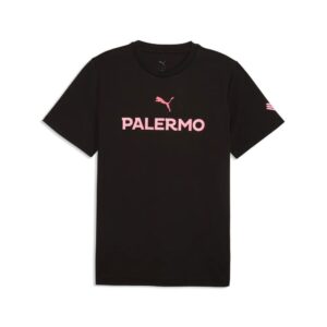 Palermo T-Shirt Uomo Ftblculture M/corta Puma Uomo T-Shirt 787830 Puma Black/team Light Pink