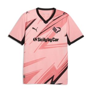 Palermo Home Jersey Replica Jr (s1) Puma Bambini T-Shirt 949385 Team Light Pink/puma Black