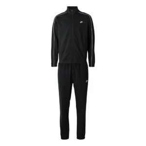 Tuta Uomo Con Zip Lunga Nike Uomo Tute HV1444 Nero/bianco