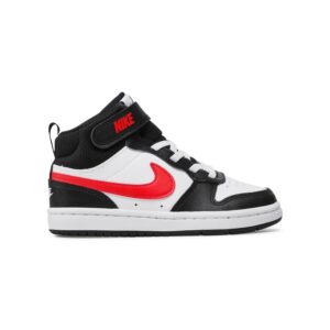 Court Borough Mid 2 Sneakers Con Lacci Nike Bambini Polacchi DO5891 White/univ.red/black/navy