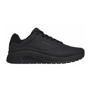 Sneakers Con Lacci Uomo Skechers Uomo Scarpe 183530 Black
