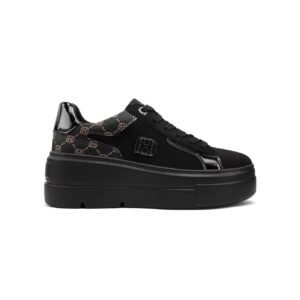 Sneakers Con Lacci Donna Queen Helena Donna Scarpe X35-11 Black