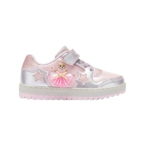 Mille Stelle-Sneakers Con Velcro Bimba Lelli Kelly Bambini Scarpe LKAL5710 Rosa