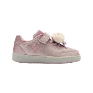 Orsetto-Sneakers Con Velcro Bimba Lelli Kelly Bambini Scarpe LKAL5715 Cipria