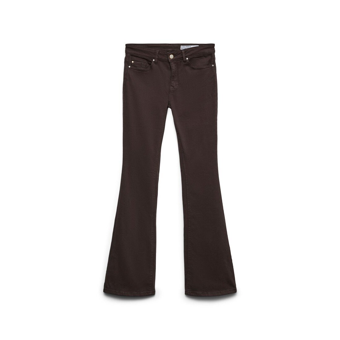 Flash Mr Flared-Jeans Donna Vero Moda Donna Jeans 10307572 NOOS Chocolate Torte