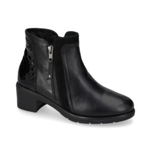 Polacco Nappa Con Zip Donna Valleverde Donna Polacchi VS10600W Nero