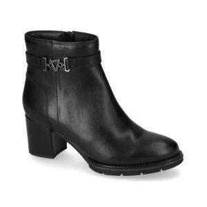 Polacco Vitello Con Zip Donna Valleverde Donna Polacchi 17204 Nero