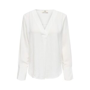 Lion L/s-Top Donna Collo A V Jacqueline De Yong Donna Top 15376607 Cloud Dancer