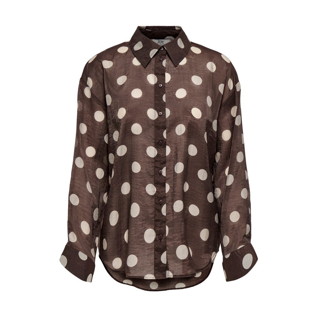 Fay L/s-Camicia Donna Jacqueline De Yong Donna Camicie 15381548 Coffee Bean:cement Dot