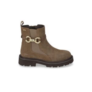 Polacco Donna In Suede Con Zip Valleverde 44516A